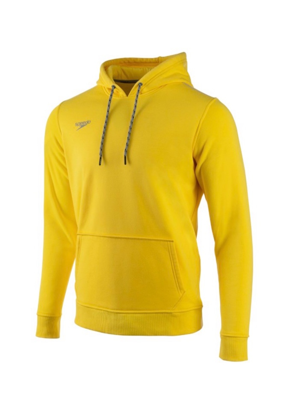 Speedo Men's Yellow Hooded Sweatshirt - Extra Soft Inside